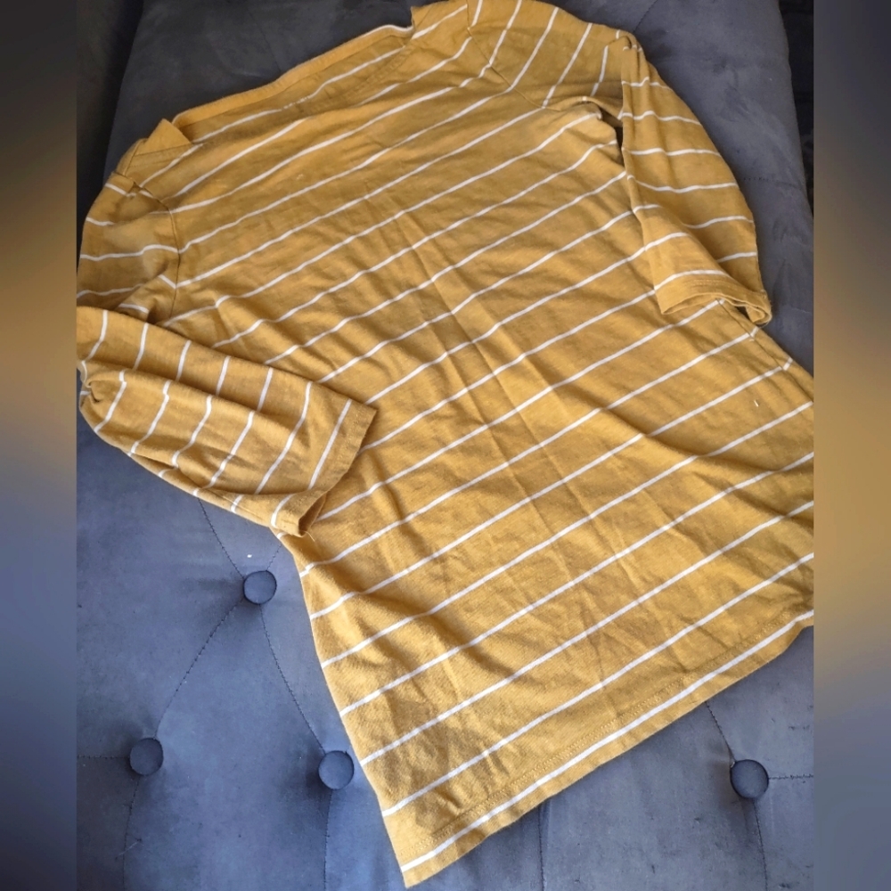 Women's Boat Neck Striped T Shirt